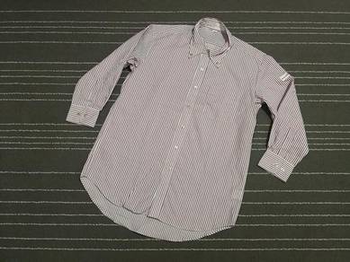 Fuji xerox uniform button up shirt L