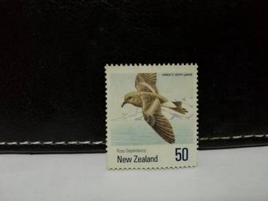 1990 New Zealand Stamp Antarctic Bird Petrel