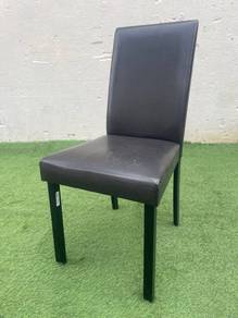 YE94F Kerusi Kayu Wooden Chair with PU Cushion