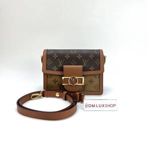 Preloved LV Monogram Reverse Dauphine Mini GHW