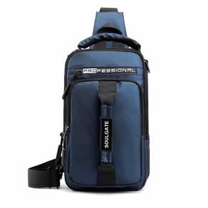 BLUE BEG CROSSBODY CHEST BAG MiNI BACKPACK MURAH
