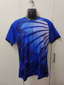 ITEM BARU_T-Shirt ROUNDNECK Blue size XL