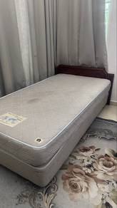 katil super single + tilam king koil hotel