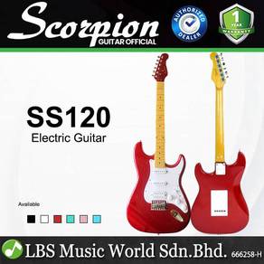 Scorpion SS120 Deluxe Series Stratocaster Maple CR