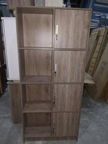 Book Cabinet with 4 Doors and Lockable