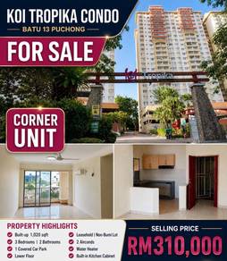 Condominium For Sale in Koi Tropika