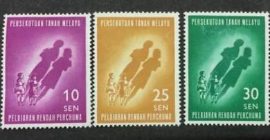 Mint Hinged Free Primary Education Malaysia 1962