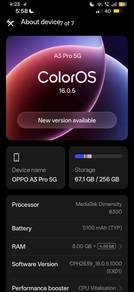 only box oppo A3 pro