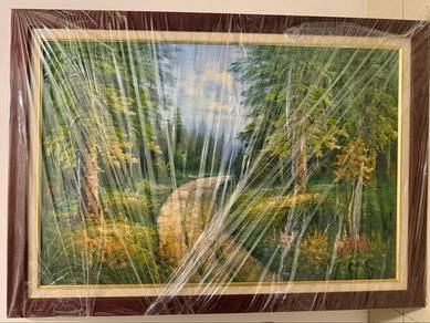 Art - Large Textured Landscape (Framed)