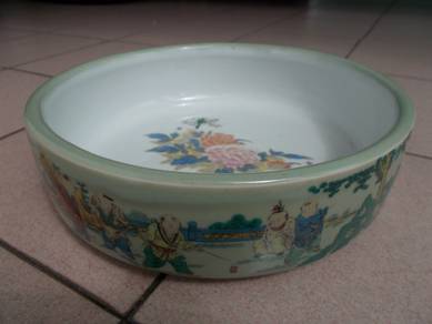 Antique Chinese Brush Washer Pot