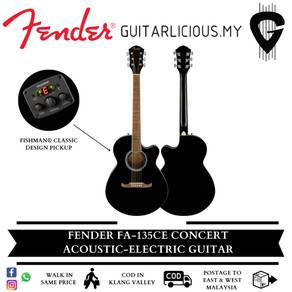 Fender FA-135CE Dreadnought Acoustic Guitar