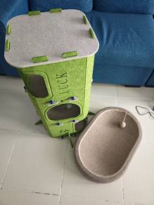 Rumah Kucing + Scratch Pad Murah!