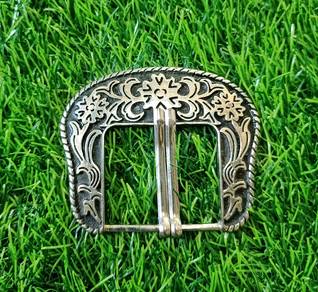 Western Floral design buckle belt