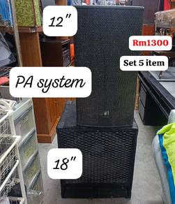 Set PA SYSTEM