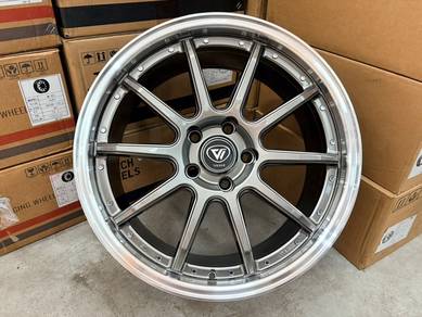 New rim 18x8.5jj Work kcv-05 alphard vellfire