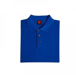 T-shirt Plain Polo Oren Sport Short Sleeve Royal