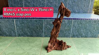Driftwood kayu aquarium boleh stand mdium size
