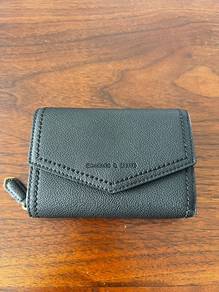 Charles & Keith Stitch Trim Envelope Wallet