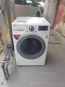 LG dd inventer front load hot washer 14kg