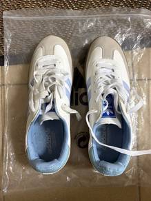adidas samba white blue