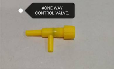1-way Plastic Air Flow Valve Control Joint Fish