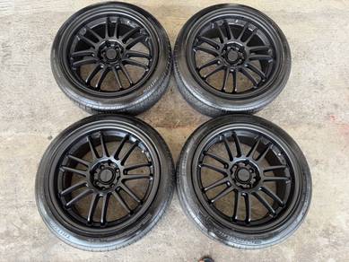 Rim re30 thailand 17 inch tayar 95% waja vios city
