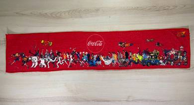 Coca Cola Red Scarf #EZ Used