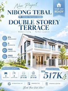 2-storey Terraced House in Nibong Tebal,PNG