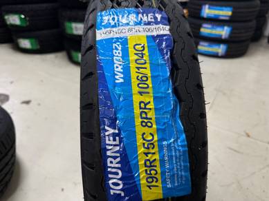 Tayar Baru 195R15C journey 8PR 2026 new tyres van