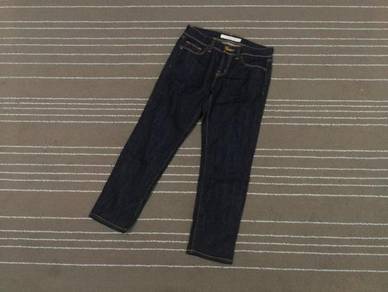 3q uniqlo skinny fit DARK DENIM W28