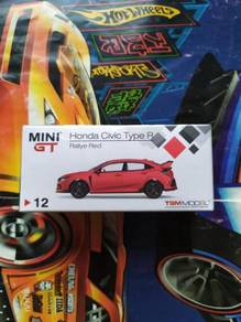 TSM Model Mini GT Honda Civic Type R Rallye Red