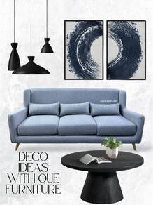 sofa 3 seater easy clean pocket spring 
