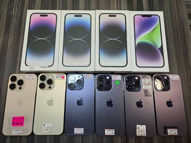 IPhone 14 Pro 128GB / 256GB / 512GB / 1TB -Fullset