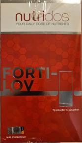Nutridos Forti-lov Satchets Powder Form Exp May 20