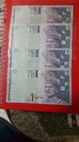 Wang Malaysia 11th Series RM1 Zeti ZAB A