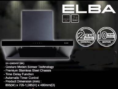ELBA Designer Hood EH-Q9634ST(BK)