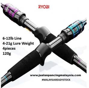 Ryobi num one high carbon 4 pieces travel rod