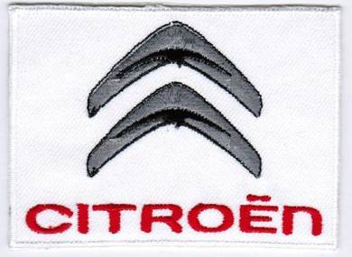 Citroen Motor Company Automaker Car Racing Patch