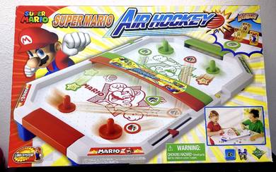Collectable - Super Mario Air Hockey Game Set