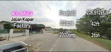 Warehouse / Factory For Sale in Kapar,SGR