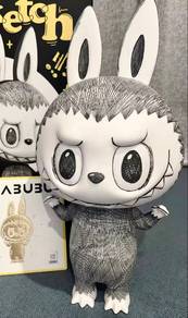 POPMART The Monsters Mega Labubu Sketch 400%