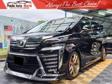 2017 Toyota Vellfire ZG
