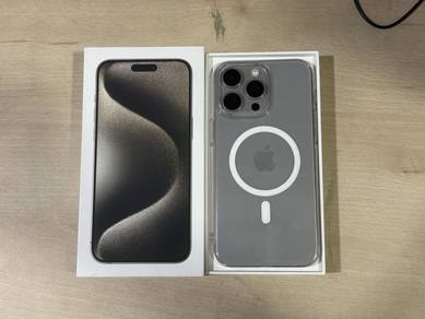 iPhone 15 Pro Max 256GB Original Set Zp Swap/Jual