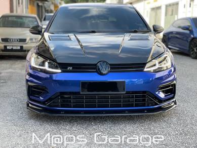Vw golf mk7.5 golf r gti carbon front lip