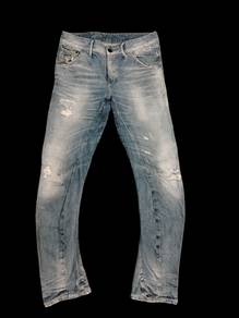 G star raw Distressed denim