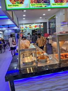 Restoran Mamak untuk Dijual dengan Peralatan