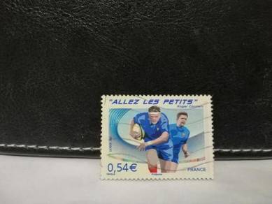 2007 France Stamp Rugby Sport