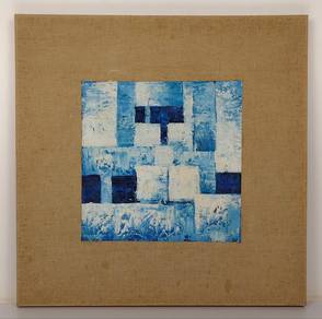 Geometric Harmony Aged Abstract I