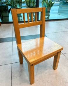 Small Wooden Brown Chair
