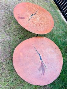 industrial-style iron coffee tables